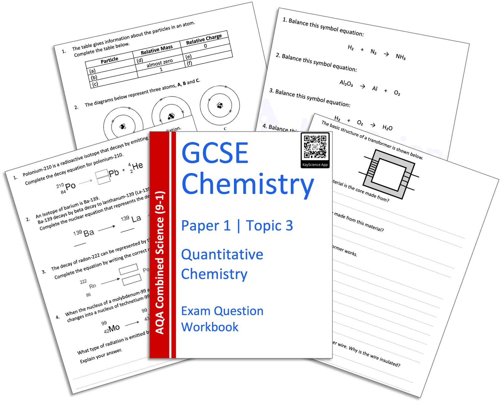 GCSE past papers, mark schemes and exam resources on KayScience